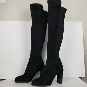 Stuart Weitzman heel 50 / 50 boots, suede 9.5
